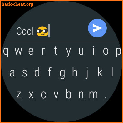 Keyboard for Wear OS watches screenshot