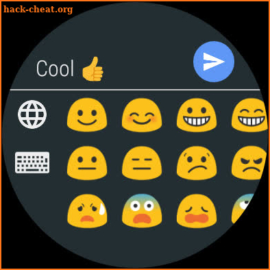 Keyboard for Wear OS watches screenshot