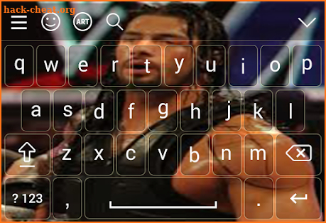 Keyboard HD for Roman Reigns screenshot