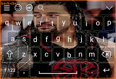 Keyboard HD for Roman Reigns screenshot