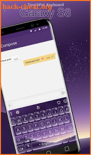 Keyboard Theme For Samsung Galaxy S8 screenshot