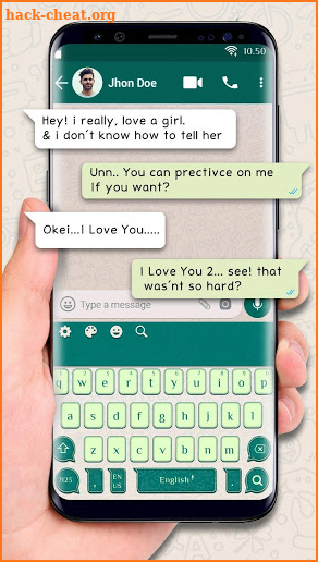 Keyboard Theme for Whatsapp screenshot