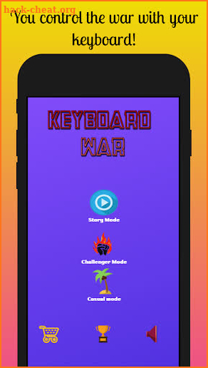 Keyboard War : Typing Masters screenshot