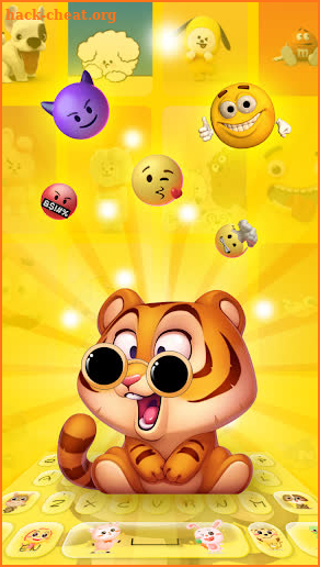 KeyMoji Paper HD screenshot