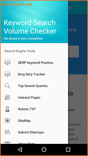 Keyword Search Volume Checker screenshot