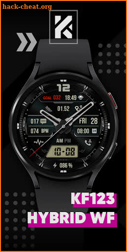 KF123 Watch face screenshot