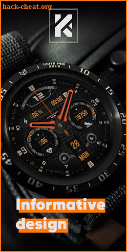 KF134 WATCH FACE screenshot