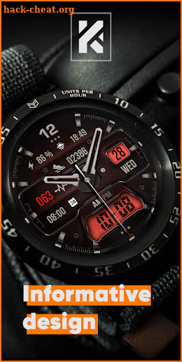 KF146 watch face screenshot