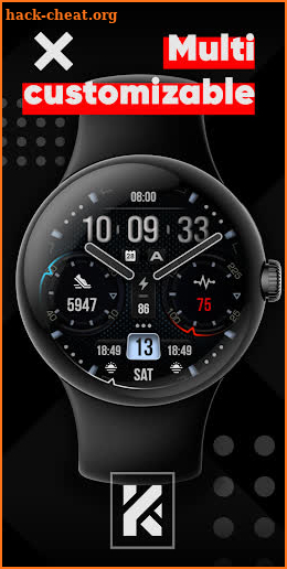 KF167 WATCH FACE screenshot