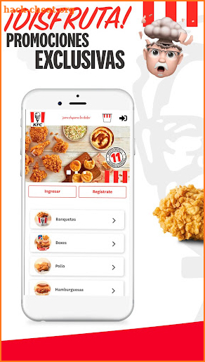 KFC Guatemala screenshot