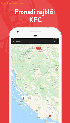 KFC Hrvatska - Dostava Hrane screenshot