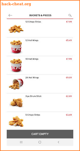 KFC Kosova screenshot