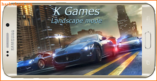 KGames - landscape mode screenshot