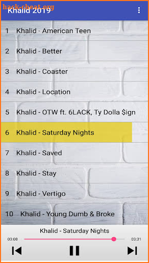 Khalid  Songs 2019 screenshot