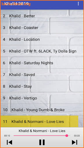 Khalid  Songs 2019 screenshot