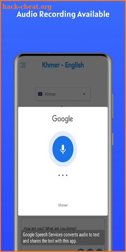 Khmer - English Translator Pro screenshot