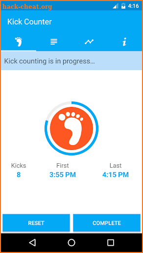 Kick Counter screenshot