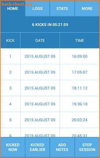 Kickme - Baby Kicks Counter screenshot