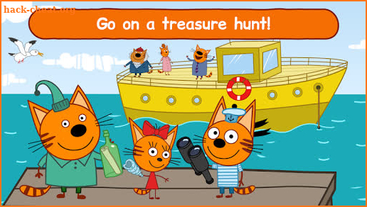 Kid-E-Cats: Sea Adventure. Preschool Games Free screenshot