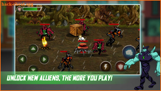 Kid Hero Transform - Alien Street Fight screenshot