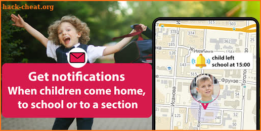 Kid security - GPS phone tracker, Child locator screenshot