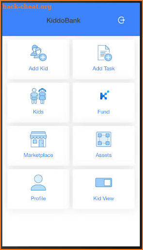 KiddoBank KIN screenshot