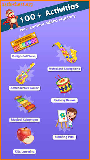 Kiddos: Children Music Games screenshot