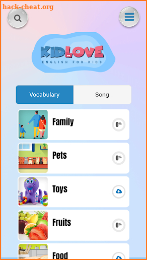 KidLove screenshot