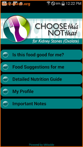 Kidney Stones (Oxalate) screenshot