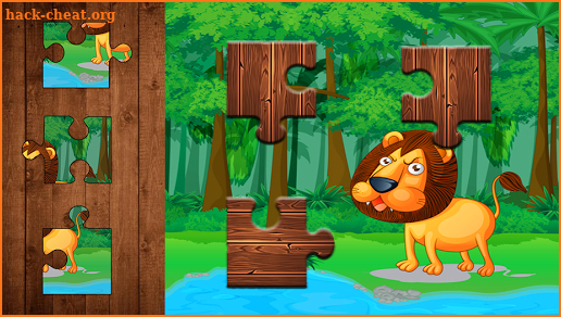 Kids Animals Jigsaw Puzzle Game For Preschool screenshot