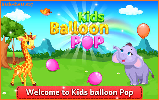 Kids Balloon Pop - Learning Game for Toddler screenshot