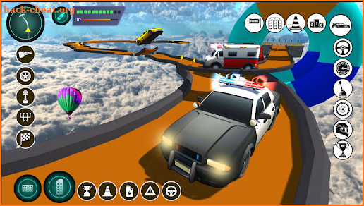 Kids Car Stunts Race Game screenshot