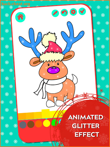 Kids Christmas Coloring Pages screenshot