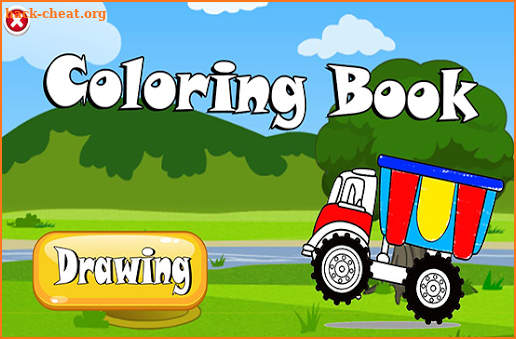 Kids Coloring Book - for Truck tractor screenshot