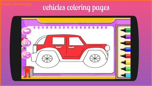 Kids Coloring Book Fun Game screenshot