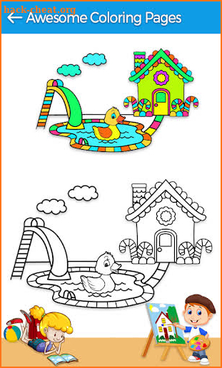 Kids Colouring World screenshot