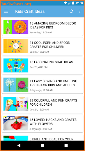 Kids Craft Ideas screenshot