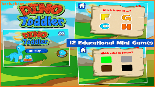 Kids Dinosaurs Toddler Games screenshot