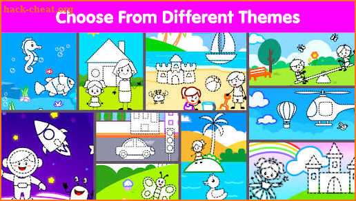 Kids Drawing & Coloring Book screenshot