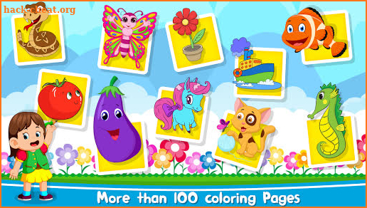 Kids Drawing and Coloring Book screenshot