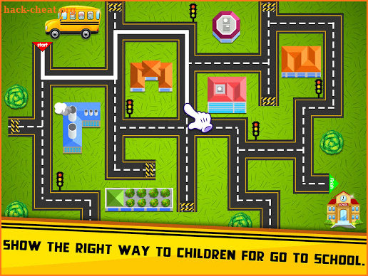 Kids Educational Maze Puzzle - Road Draw screenshot