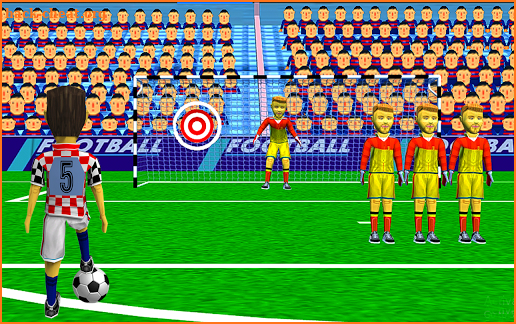 Kids Football Strike Soccer Free Kick Shootout screenshot