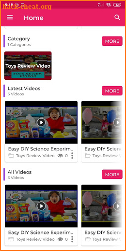 Kids Fun Toys Review Videos screenshot