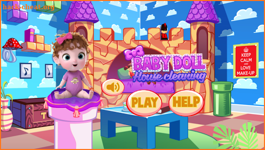 Kids Game: Baby Doll House Cleaning screenshot