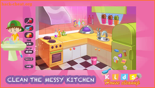 Kids House Cleanup - Keep Home Clean screenshot