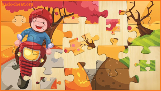 Kids Jigsaw Puzzle - Wooden Theme screenshot