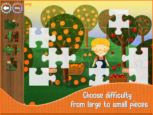 Kids Jigsaw Puzzles: Farm Animals & Vehicles screenshot