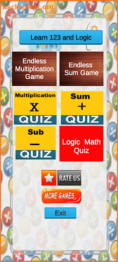 Kids math -123 play to learn screenshot