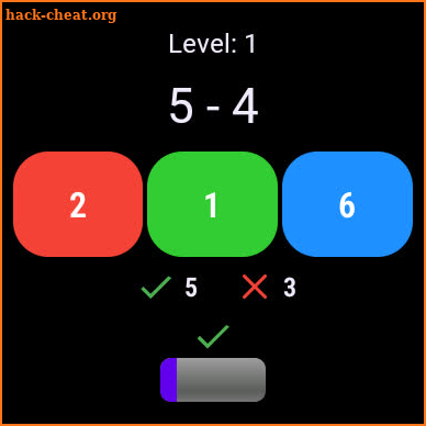 Kids Math (Wear OS) screenshot