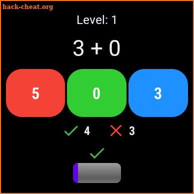 Kids Math (Wear OS) screenshot